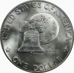 1976-S Type 1 Eisenhower Dollar Reverse