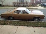 Scott's 1974 Plymouth Gold Duster.