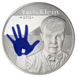 Monnaie de Paris 2012 Yves Klein commemorative was named 2014 Coin of the Year