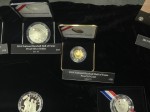Display of the National Baseball Hall of Fame Commemorative Coins at the U.S. Mint booth