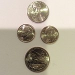 2014 coins found in change during a recent drive to New York