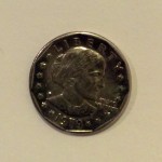 The '79 Susie B. that I received in change that was probably mistaken for a quarter.