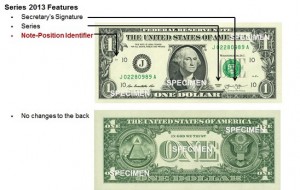 Changes to the $1 Note