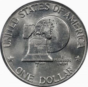 Eisenhower Dollar (Type 2) Bicentennial Reverse