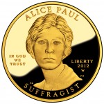 2012 First Spouse coin featuring Alice Paul