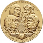 American Fighter Aces Bronze Medal