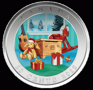 2015 Canada 3D Toy Box 50-cents