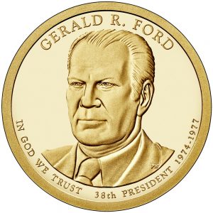2016 Gerald R. Ford dollar coin