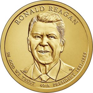 2016 Ronald Reagan dollar coin