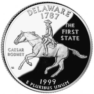 1999-S Delaware Quarter Proof