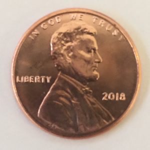 2018 Lincoln Cent