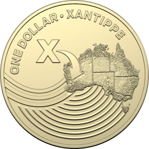 Australian $1 X Coin