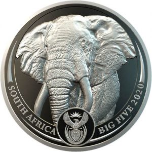 2020 South Africa Platinum Elephant