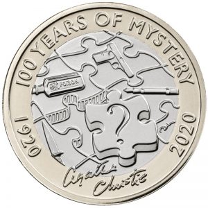 Agatha Christie £2 Commemorative Coin
