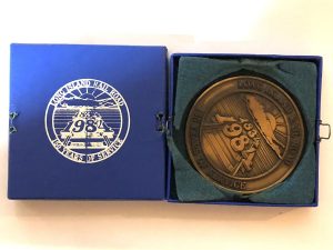 LIRR Sesquicentennial Medal
