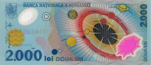 1999-series Romanian 2000 lei banknote